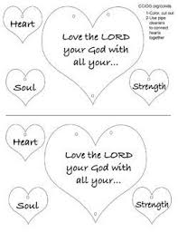 Deuteronomy 6 5 Coloring Page Google Sunday School Kids Preschool Bible Lessons Sunday School Preschool