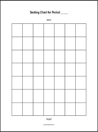 Classroom Seating Chart Template Free Printable 45 Ideas