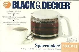 Black And Decker Coffee Pot Replacement White Black Decker Spacemaker 3360 Wh Replacement Carafe 12 Cup To View Further For This Item Visit The Image Link It Is Amazon Af Black Decker Carafe Coffee