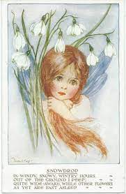 Millicent Sowerby Snowdrop Fairy Fairy Art Fairy Illustration Unicorn And Fairies