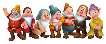 Kingdom Hearts Dwarfs Png 1600 667 Blancanieves De Disney Enanos De Blancanieves Dibujos De Enanos