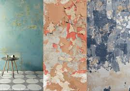 Papier Peint Effet Mur Meilleures Images D Inspiration Pour Votre Avec Papier Peint Effet Vieilli Use Et Papier P Papier Peint Peinture Murale Peinture Patinee