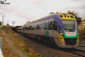 Vline V Locitiy Set Seen At Ballarat Australia Transport Pictures Australia Train
