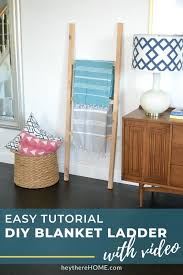 Save money and learn how to make a blanket ladder for less than $10. How To Make A Blanket Ladder For Less Than 10