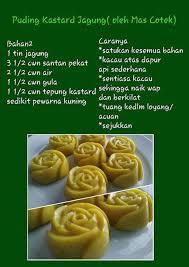Pasti bunda ingin tahu cara membuatnya kan? 8 Custard Pudding Ideas Custard Pudding Desserts Custard