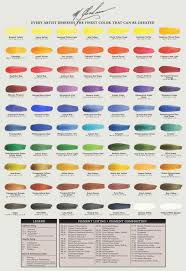 Best Watercolor Paint M Graham Color Chart In 2019