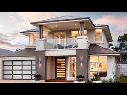 Narrow lot modular homes with 3d front elevation design collections | simple two story house plans having 3 total bedroom, 4 total bathroom, and ground floor area is 1150 sq ft, first floors area is 400 sq ft, total. Simple Modern Home Exterior Design Trendecors