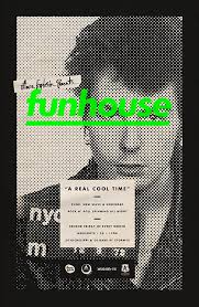 Funhouse Is A Bi Monthly Dj Night At A Venue Called Mugshots Spinning Punk New Wave And Garage T Graphic Design Collection Graphic Design Event Poster Design