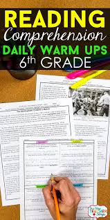 6th Grade Reading Comprehension Daily Practice To Cover The Entire Year Of Sixth Grade R Reading Comprehension 6th Grade Reading Reading Comprehension Passages