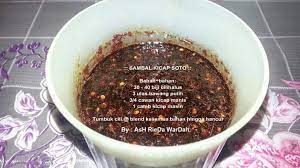 3 sjalotten zout naar smaak 2 rode lomboks 1 theel. Sambal Kicap Soto Asian Recipes Sambal Recipes