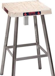Major League Baseball Bar Stool By Tokens Icons Eco Friendly Gifts From Recy Eclectic Bar Stools And Count Man Cave Home Bar Eclectic Chairs Bar Stools