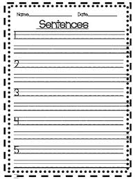 I'm impressed by what i've seen and all of the very positive comments about your bundle. Grade 1 Writing Paper