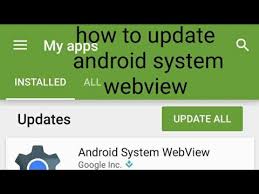 Android system webview memang sangat penting digunakan pada smartphone dengan operasi sistem android. Android System Webview Can T Update Webview Sistem Android Tidak Bisa Update Youtube