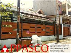 Bahan bangunan memang menjadi salah satu hal yang paling penting dalam proses pembuatan sebuah … 170 Pagar Woodplank Ideas In 2021 Kayu Garage Doors Bogor