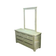 Fully assembled dimension of the table is: Amanda Dresser With Mirror Dressers Tallboys Mattress Online