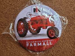 Farmall IH Model H Tractor Domed Sign 16 dia 2 dome International  Harvester | eBay