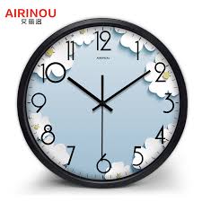 All items electric clock movements hands for glo dial movements tower clock parts. Airinou New Design White Clouds Wall Clock Paper Cutting Picture Living Room Quartz Glass Silent Home Decor Clock Quartz Wall Clock Designer Wall Clockwall Clock Aliexpress