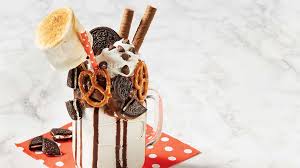 Lait Frappe Completement Fou Au Chocolat Et A La Guimauve Grillee Desserts Drinks Iga