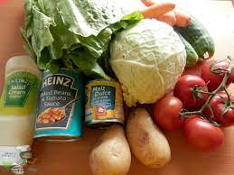 Organic lightening creams are much of preference here because their cosmetic counterparts are not good for skin health. Nigerian Salad Ingredients Nigerian Salad Nigerian Salad Recipe Nigerian Food Recipe Nigerian Food Nig Nigerian Food Nigerian Salad Mixed Vegetable Salad