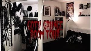 A gothic themed bedroom is a very unique space, the interior design very much different to the standard design you see. Goth Grunge Room Closet Tour Youtube