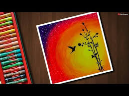 Easy Bird Sunset Scenery Drawing With Oil Pastels Step By Step Youtube Art Drawings For Kids Soft Pastel Art Oil Pastel ℹabout this channelℹ fancy's art is the easiest. easy bird sunset scenery drawing with