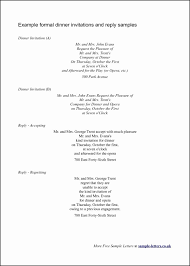 I would like to invite you to a dinner party that i am arranging for next friday, august 29th. Example Of Formal And Informal Invitation Letter Bagikan Contoh