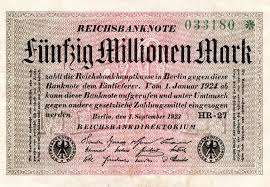 5 000 000 Reichsmark Hyperinflation German Bank Notes