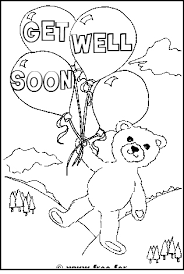 Want to help your child to brighten up his/her friend's day who is unwell recovering in the hospital? Get Well Soon Colouring Pages Www Free For Kids Com