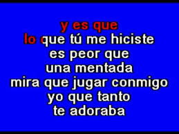 Corría el año de 1984 y con sus ahorros ella grabó un disco. Karaokes Online De Paquita La Del Barrio Artistas Y Videos Karaoke