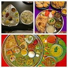 Maharashtrian Naivaidhya Is Offering Food To God 1 Ganesh Chaturthi Pooja 2 Gauri Pooja 3 Festivals Like Holi Diwali Food Indian Food Recipes Indian Spices