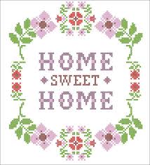 Bogo Free Pdf Flower Home Sweet Home Cross Stitch Pdf
