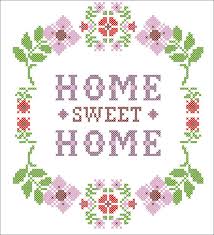 bogo free pdf flower home sweet home cross stitch pdf