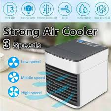 This makes it a pleasant air conditioner for a small bedroom for a comfortable night's sleep. Portable Air Conditioner Usb Desktop Air Conditioning Usb Convenient Air Cooler Fan Digital Humidifier Mini Air Cooling Fan Buy At A Low Prices On Joom E Commerce Platform