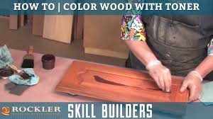 how to color wood with toner and glaze finishes rockler skill builders