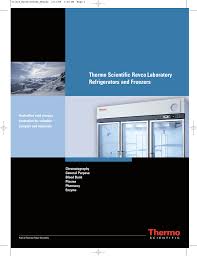 Thermo Scientific Revco Laboratory Refrigerators And