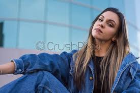 So i found out that the fix for the custom content blonde hair streak bug is to turn off laptop mode, however i had been experiencing very bad lag problems every time i turned it off so i gave up trying to fight it, however, i played around with the settings for a little bit and found that they did reduce the lag a lot, eventually it got to a point where my game was completely playable with. Young Woman With Blonde Streaks In Her Hair And Tilted Stock Photo Crushpixel