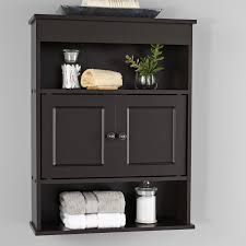 Mainstays Bathroom Wall Mounted Storage Cabinet With 2 Shelves Espresso Walmart Com In 2020 Bathroom Wall Cabinets Wall Storage Cabinets Bathroom Wall Storage