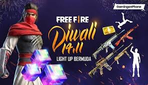 50 players land in an island and battle it out in an exciting match of survival. Free Fire Releases New Light Up Bermuda Event On The Occasion Of Diwali