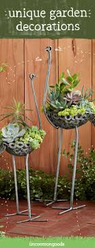 Pin By Missy Arbour On Truly Uncommon Recycled Garden Art Garden Art Recycled Garden