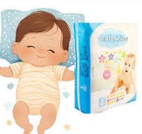 Premium Quality made with love diaper in china for ...