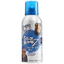 Beyond The Zone Color Bombz Temporary Hair Color Rock On Blue Temporary Hair Color Temporary Hair Color Spray Hair Color