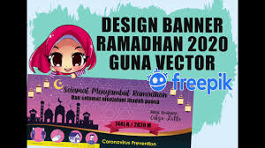 Jadwal puasa ramadhan awal jatuh pada tanggal 24 april 2020. Tutorial Design Banner Ramadhan 2020 Bersama Cikgu Latte Youtube