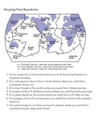 No matter what kind of academic paper you need, it is simple and affordable to place your order with my essay gram. Plate Boundaries Worksheets With Answer Key Teachers Pay Teachers