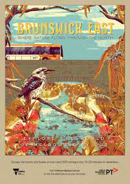 Explore The World Of Melbourne By Bus Ptv Tourism Poster Ceres Melbourne