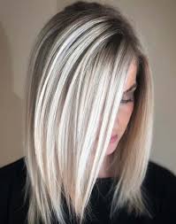 A flattering medium length hairstyle for anyone who these beautiful medium length hairstyles will bring your hair to life and create a particularly striking. Natural Icy Blonde Hair Colors For Medium Length Hair Stylezco