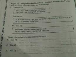 Sasaran penting dan kawasan larangan tempat larangan; Mengidentifikasi Informasi Teks Iklan Slogan Dan Poster Brainly Co Id