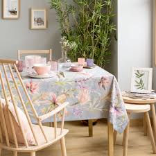 Discover our great selection of tablecloths on amazon.com. Flower Print Tablecloth Easy Care Tablecloths Tableware Zara Home United Zara Home Table Cloth Seat Covers For Chairs