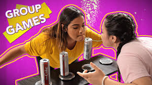 Everyone has some stickers — the challenge is to stick them on people without their noticing. 15 Fun Easy Party Games For Kids And Adults Minute To Win It Party Youtube