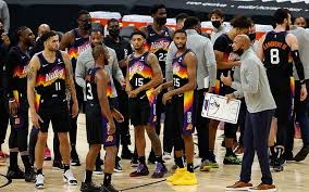 The suns compete in the national basketball association (nba). Suns Encouraged By First Half Of Season