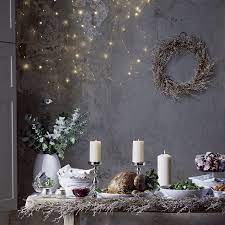 Cascading Fairy Lights 300 Bulbs The White Company Uk Guirlande Lumineuse Noel Idee Deco Noel Decoration Table De Noel